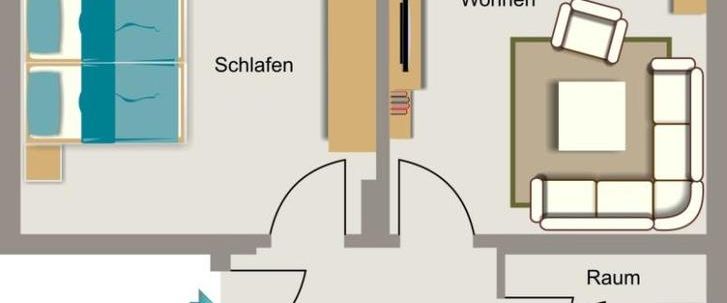Demnächst frei! 2-Zimmer-Wohnung in Herne Wanne - Foto 1
