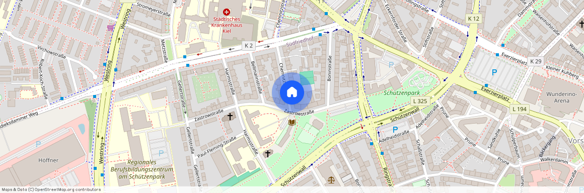 Chemnitzstr. 6, 24114 Kiel OT Südfriedhof