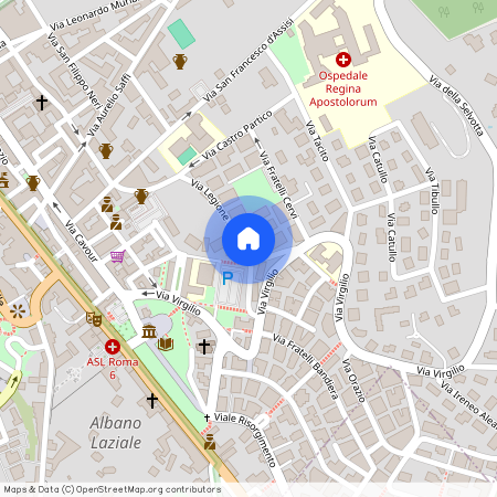 Via Legione Partica, 41, Albano Laziale