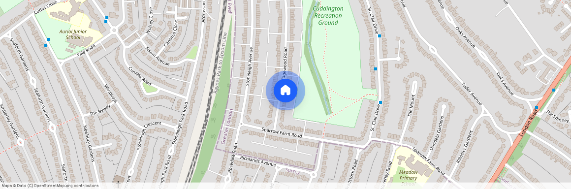 Bridgewood Road, Surrey KT4