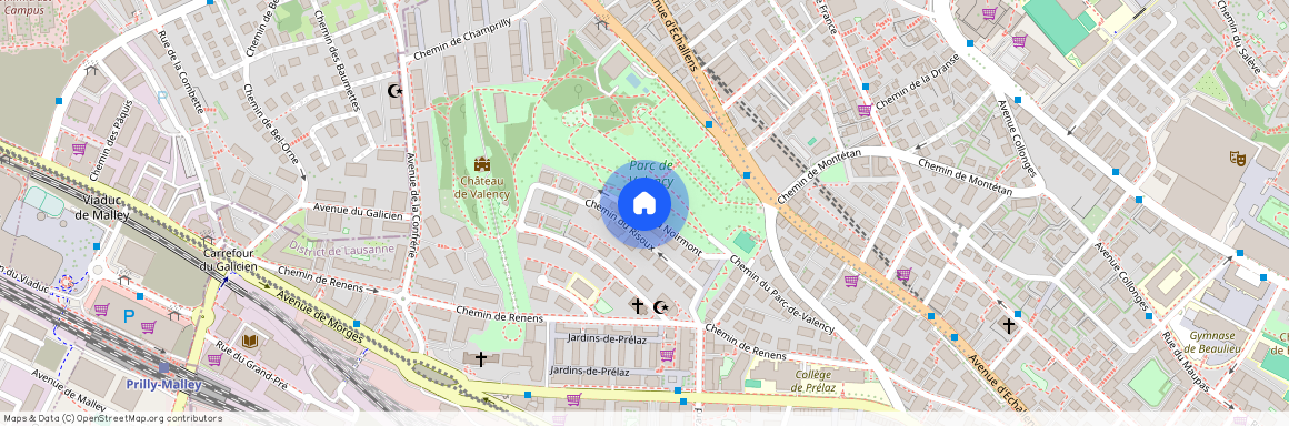 Chemin du Noirmont, Lausanne