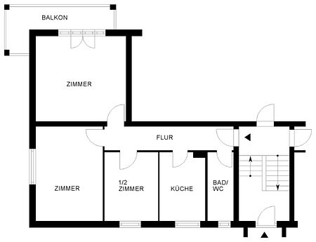 Zentrumsnahe 3-Zimmer-Wohnung im beliebten Stadtteil Köhlerberg // EG li. - WBS erforderlich - Photo 2