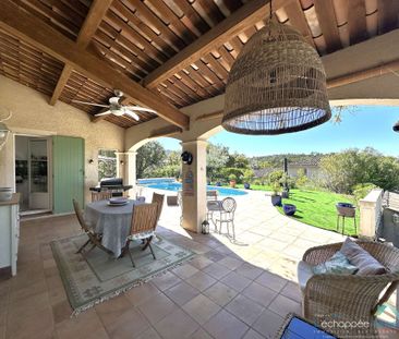 Villa climatisée avec piscine privée pour 8 personnes à La Londe-Le... - Photo 1