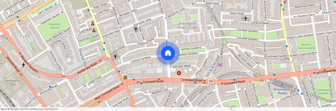 Marloes Rd, Kensington, London W8 6LQ, UK