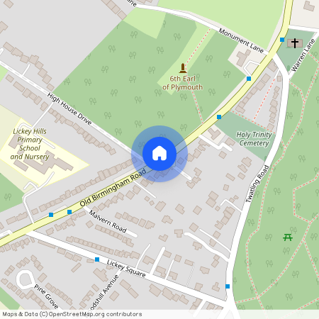 Old Birmingham Road, Lickey, B45