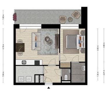 Te huur: Appartement Tuinstraat in Veenendaal - Foto 1