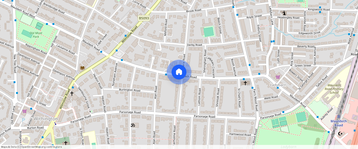 Mauldeth Road, Withington, Manchester, M20