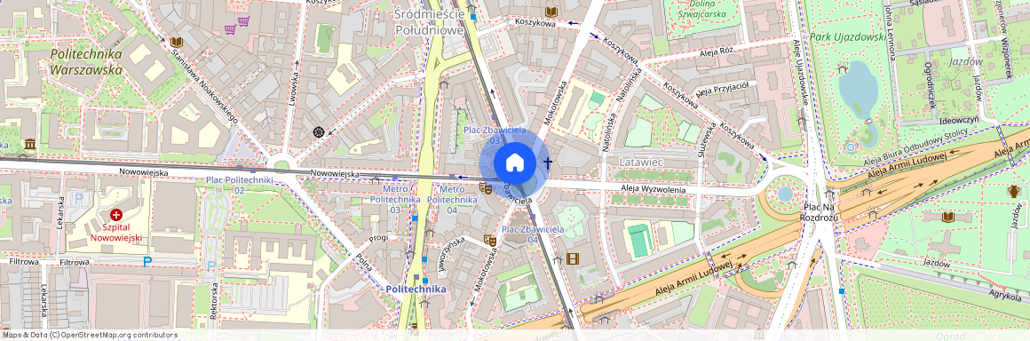 mazowieckie, Warszawa, Śródmieście, Plac, Zbawiciela