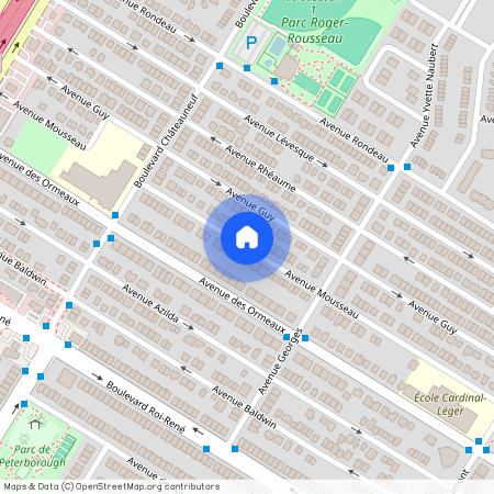 Avenue mousseau, Anjou, Anjou, Ile de Montréal, H1K 2P3