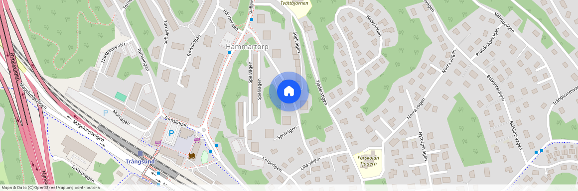 Spelvägen, Trångsund