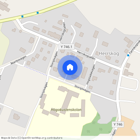 Storsjövägen, Skog