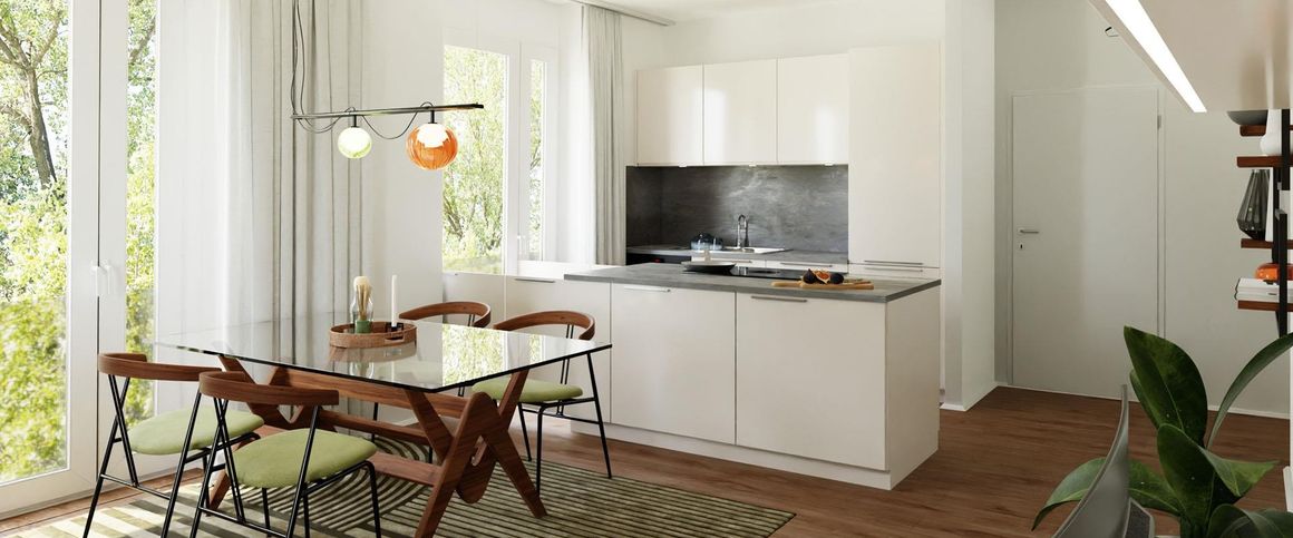 Urban Living – Exlusive 2-Zimmer-Wohnung mit Balkon am Fuße des Killesberg - Photo 1