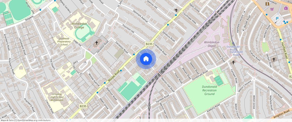 Elm Grove, Wimbledon, SW19, London