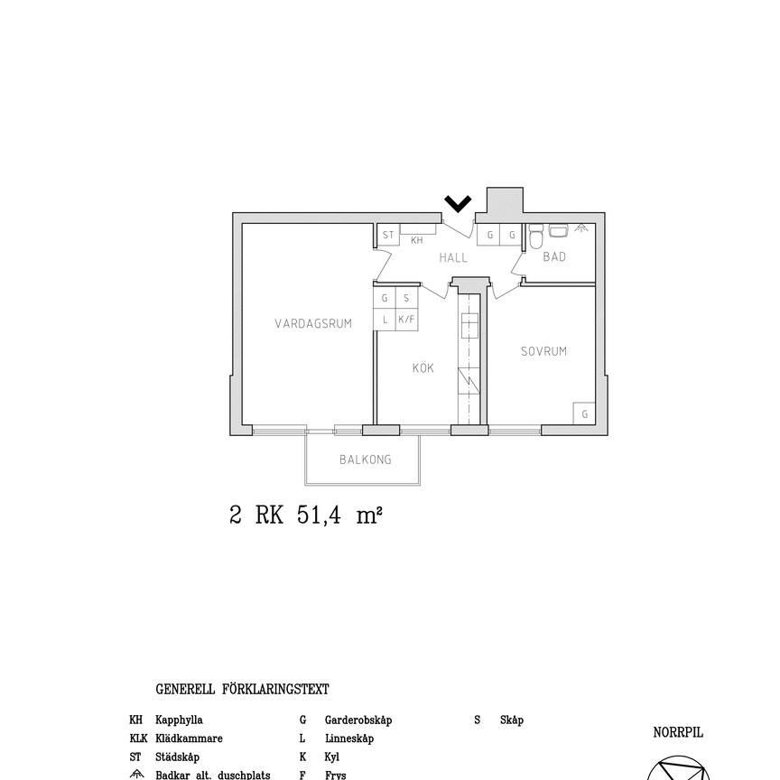 Centrum 6 A, våning 2 - Photo 2