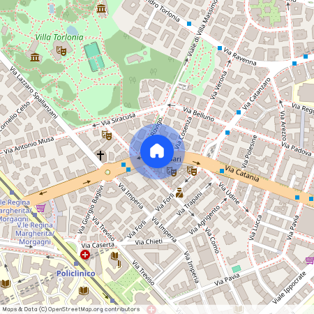 Via Bari, Rome, Lazio 00161