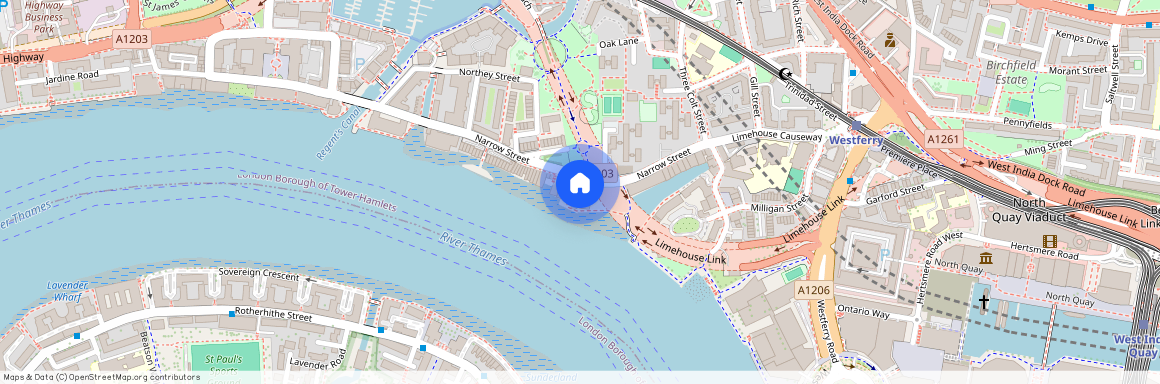 106 Narrow Street, Limehouse, London, E14