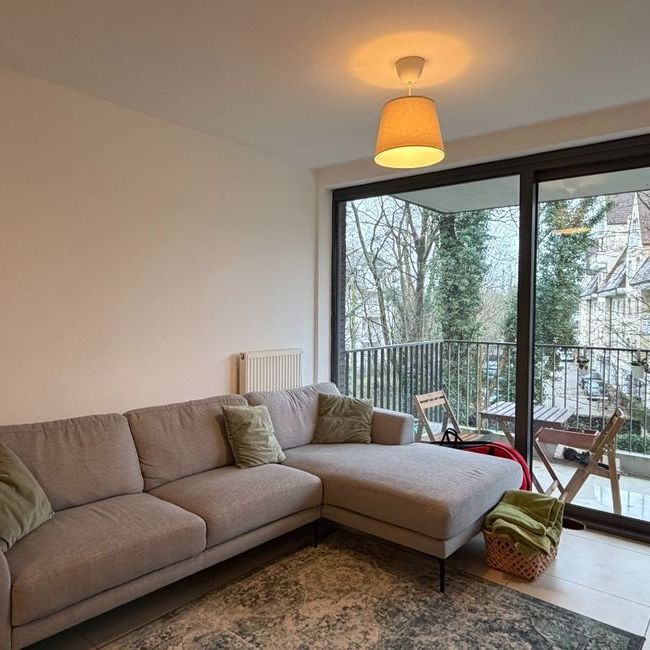 Appartement te huur in Sint-Denijs-Westrem voor € 895 met 1 slaapkamer - Foto 1