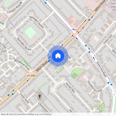 Milton Road, Cambridge, CB4