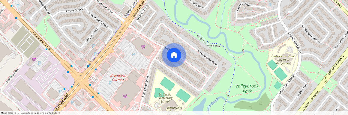 40 yellow brick Road, Brampton