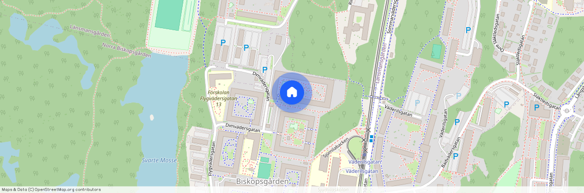 Biskopsgården, Göteborg, Västra Götaland, Dimvädersgatan 80