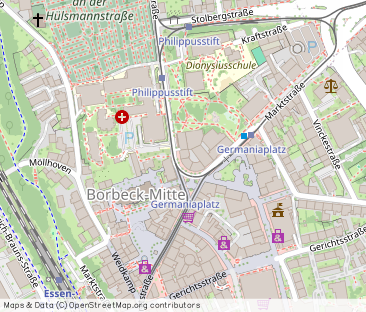 Borbeck-Mitte. Direkt auf der Einkaufsstrasse, gegenüber Krankenhau... - Photo 1