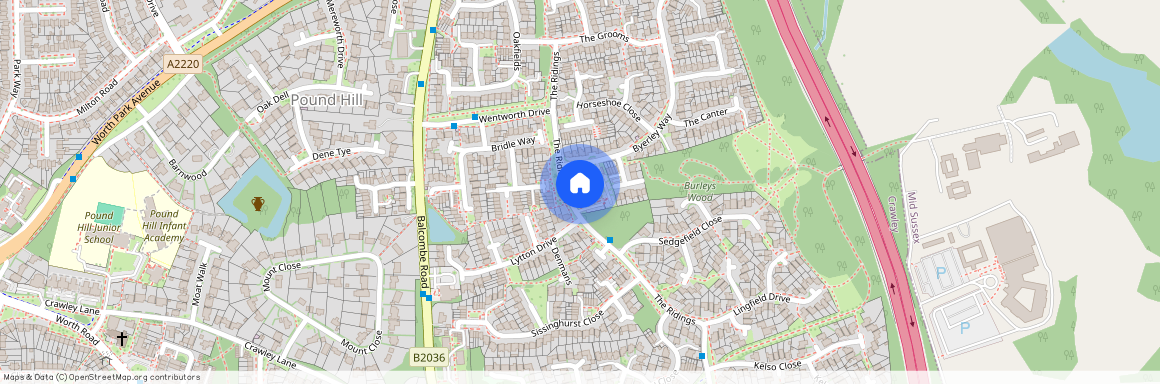 Shire Place, The Ridings, Worth, Crawley, RH10