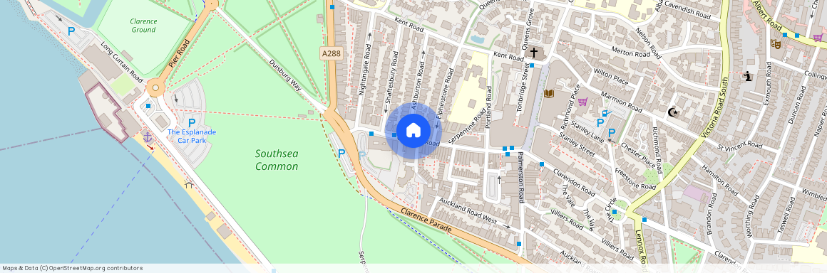First floor flat, 5 Elphinstone Road, Hampshire, PO5 3HP, Southsea
