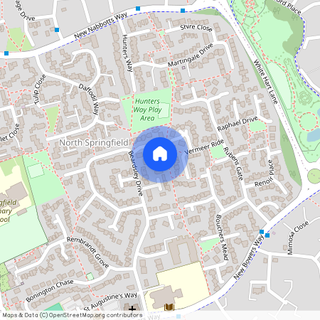 1 bed terraced house to rent in Beardsley Drive, Chelmsford, CM1