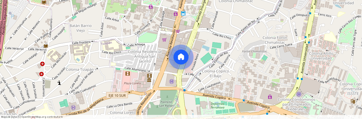 Eleva 2411, Avenida Insurgentes Sur 2411, Colonia Residencial Antigua San Jacinto, 01090 Mexico City, CMX, Mexico