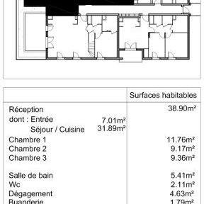 Location Appartement 4 pièces 83m² VIENNE 38200 - Photo 2