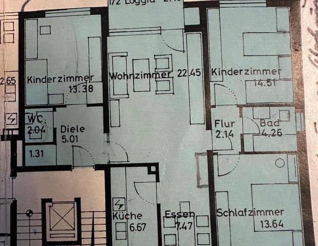 Helle 4-Zimmer-Wohnung in Stadtmitte Neu-Ulm - Photo 1