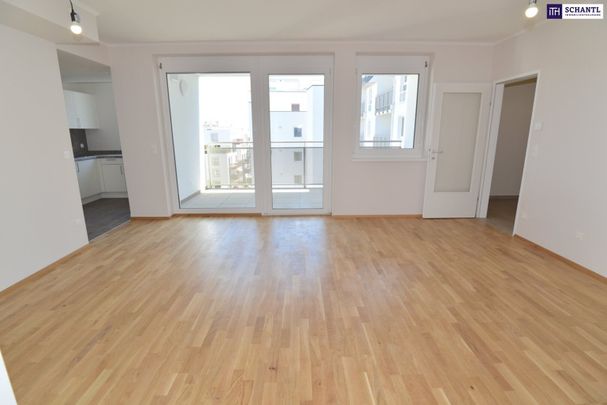 "DER MARKHOF" - Perfekt geplante Familienwohnung mit vier Zimmer und herrlicher Süd-Loggia! - Photo 1