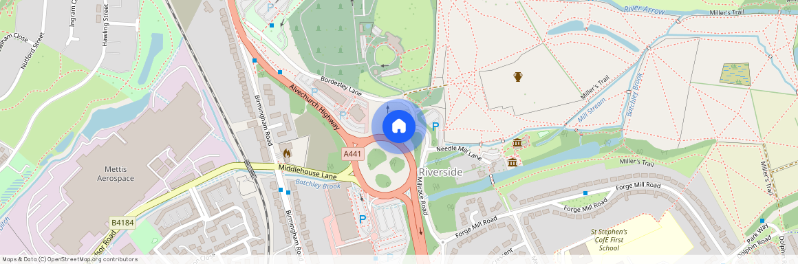 Millrace Road, Redditch