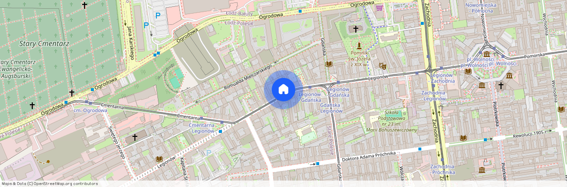 Legionów, Łódź, Łódź-Polesie