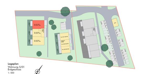 Erstbezug - Sonnige 3-Zimmer-Wohnung im Erdgeschoss mit Terrasse und Privatgarten - Photo 2