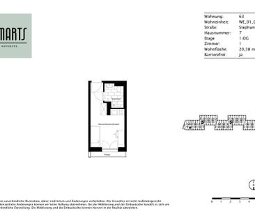 Aufgepasst: 1 -Zimmer-Apartment - Photo 6