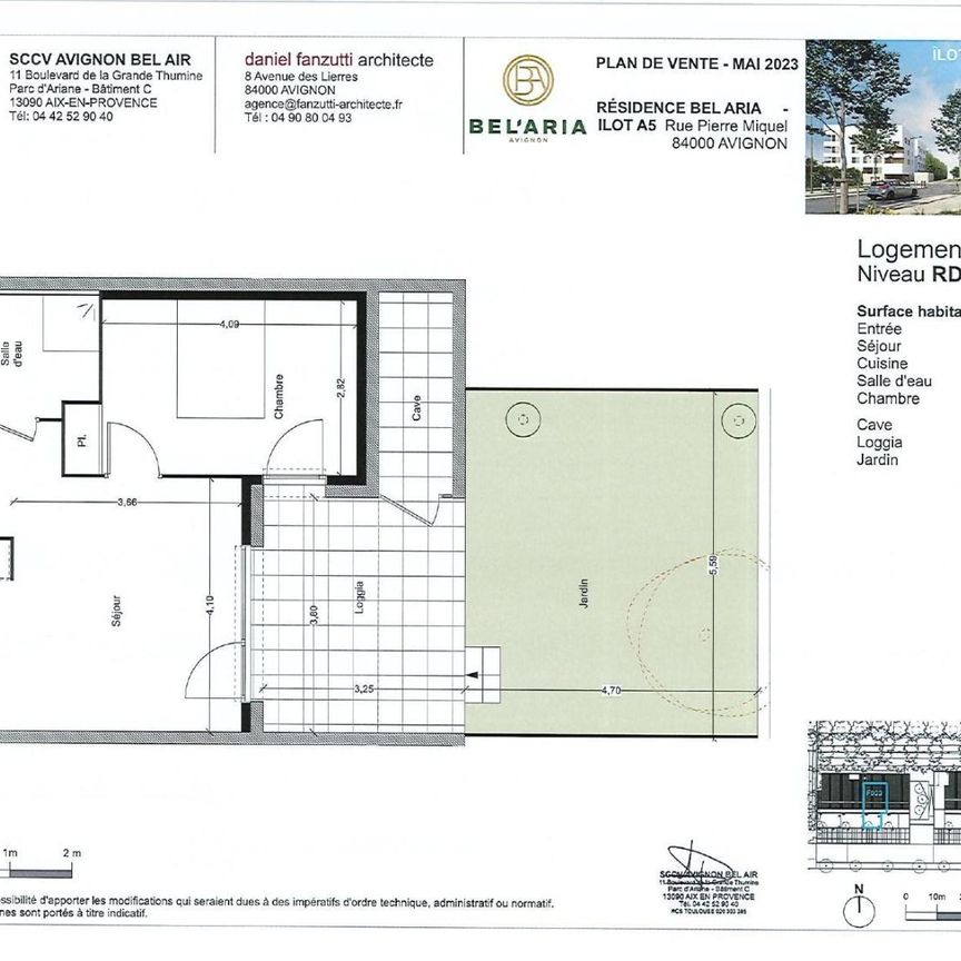 Location Appartement 2 pièces 42m² AVIGNON 84000 - Photo 2