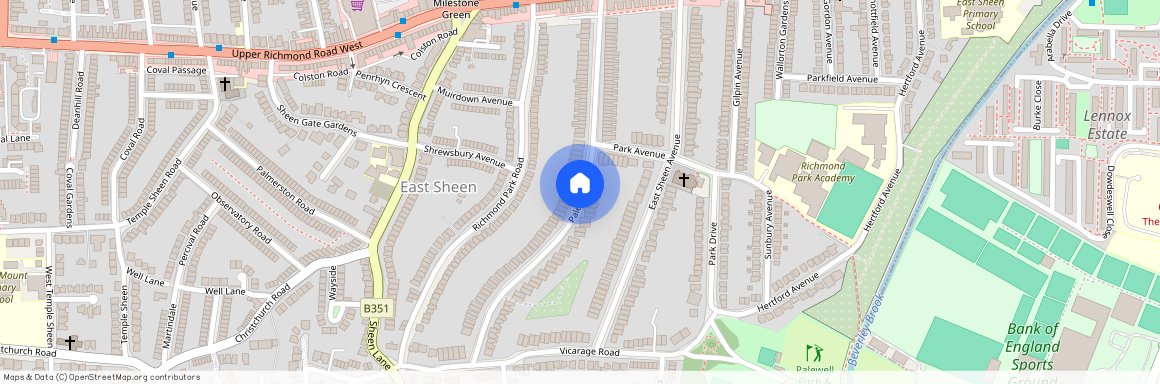 East Sheen, Palewell Park, SW14 8JQ, London