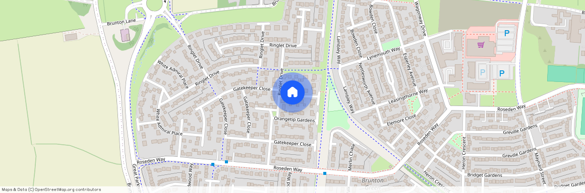 Orangetip Gardens, Newcastle Great Park, Newcastle