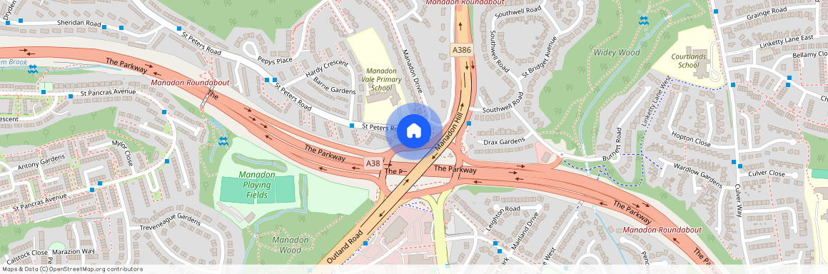 St Peters Road, Manadon, Plymouth