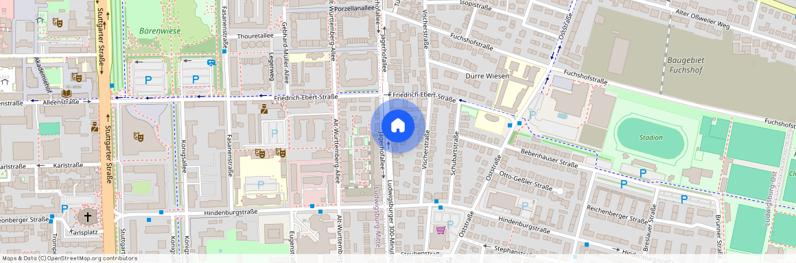 Jägerhofallee 46, 71638 Baden-Württemberg - Ludwigsburg