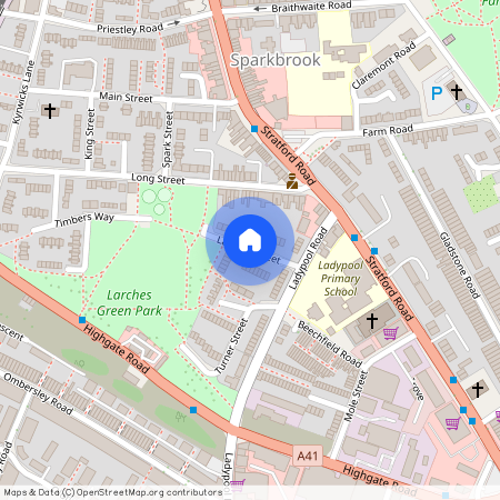 Larches Street, Birmingham, B11