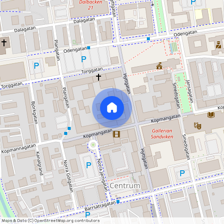 Centrum, Sandviken, Gävleborg, Köpmangatan 18 T