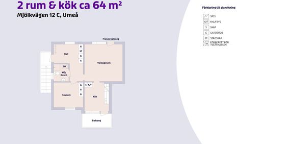 Mjölkvägen 10 E, Umeå - Foto 3