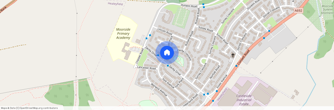 Derby Crescent, Consett, County Durham