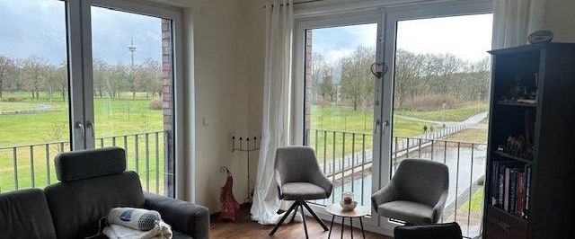 Emsauenpark - Exklusive 3 Zimmer-KÃ¼che-Bad-Wohnung mit Blick in den Park zu vermieten - Foto 1