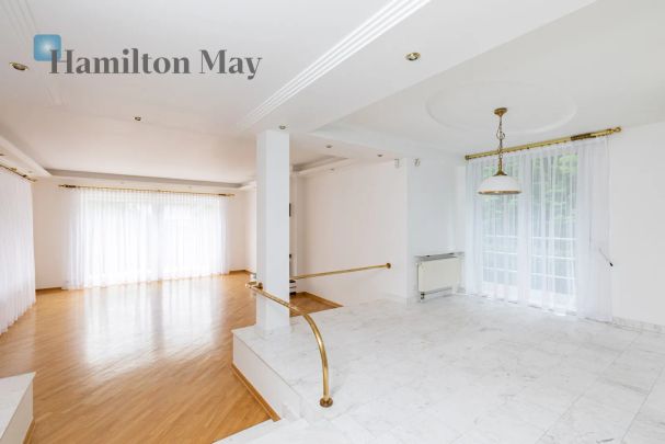 Przestronny dom do wynajęcia w starej części Wilanowa - Zdjęcie 1