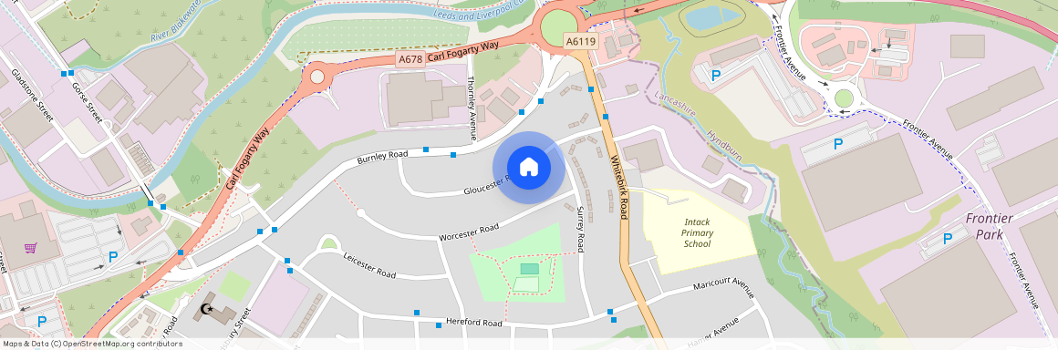 Gloucester Road, Blackburn, BB1