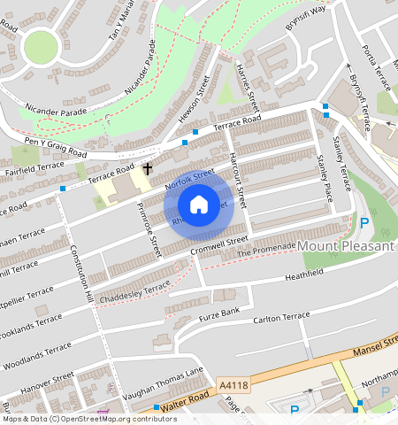 Rhondda Street, Swansea, SA1