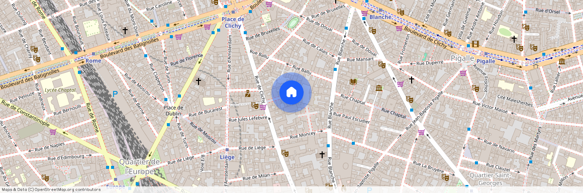 10 Rue du Cardinal Mercier, 75009, Paris